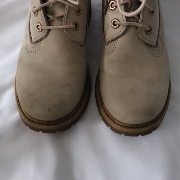 Timberland Womens Pink Linden Woods Leather Waterproof Lace Up Outdoor Boots - Picture 6 of 12